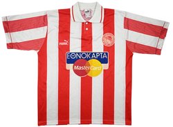 1995-96 OLYMPIACOS SHIRT XL