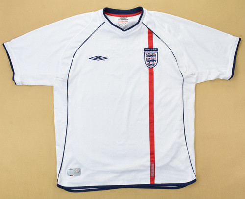 2001-03 ENGLAND KOSZULKA XL