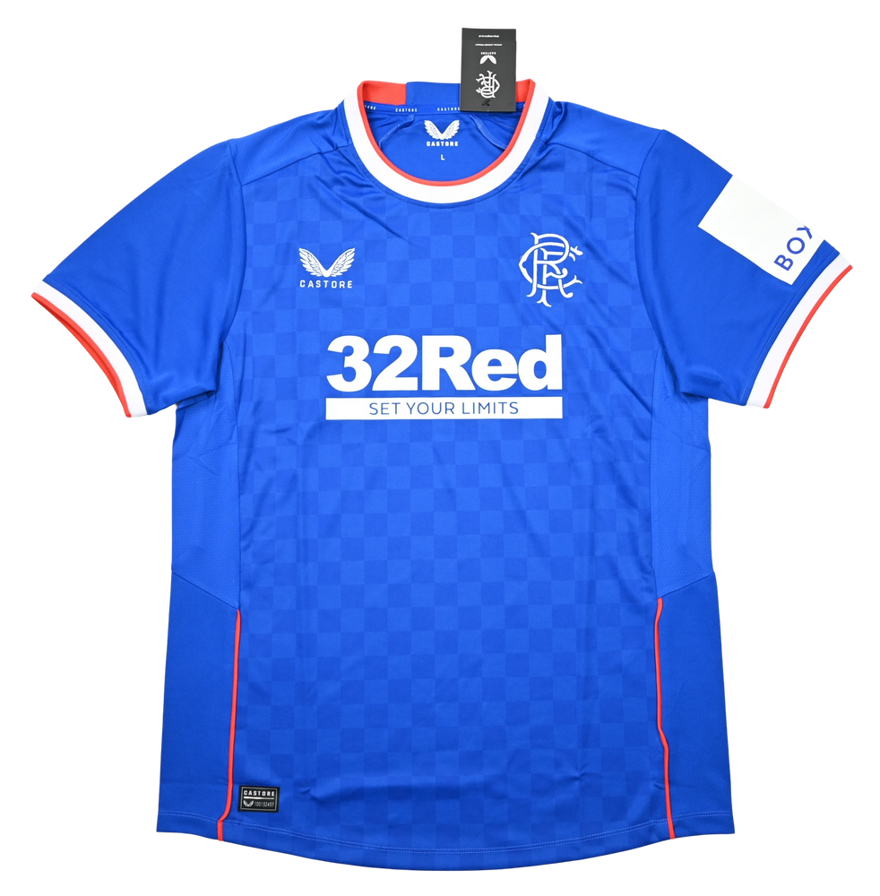 2022-23 GLASGOW RANGERS SHIRT L