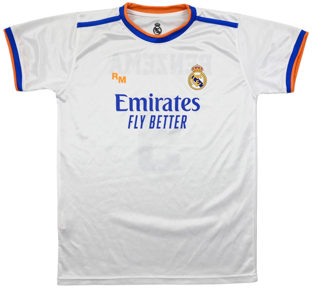 2021-22 REAL MADRID *BENZEMA* KOSZULKA XL. BOYS