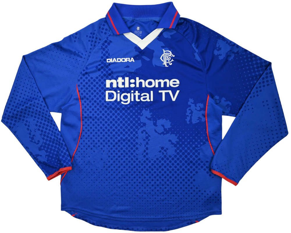 2002-03 GLASGOW RANGERS LONGSLEEVE M