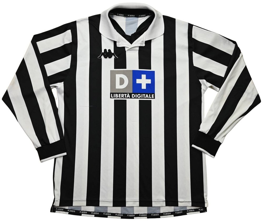 1998-99 JUVENTUS LONGSLEEVE SHIRT L