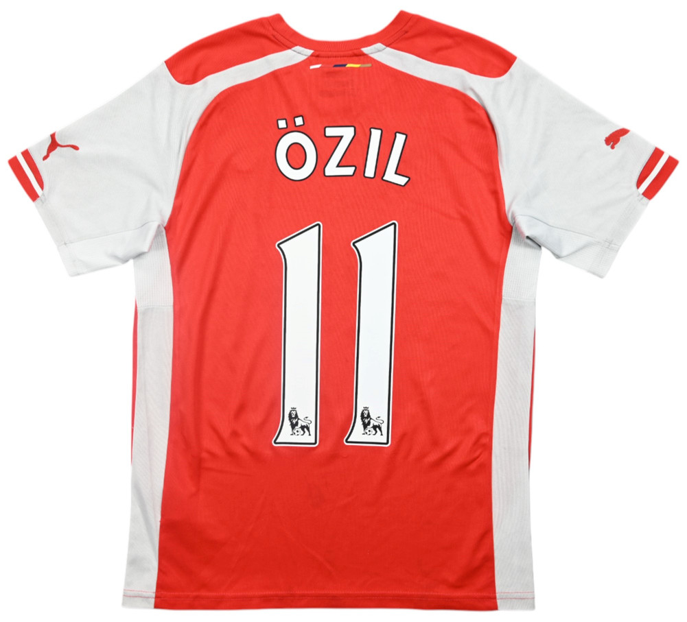 2014-15 ARSENAL *OZIL* SHIRT XS