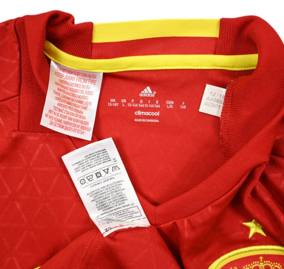 2016-17 SPAIN SHIRT L. BOYS