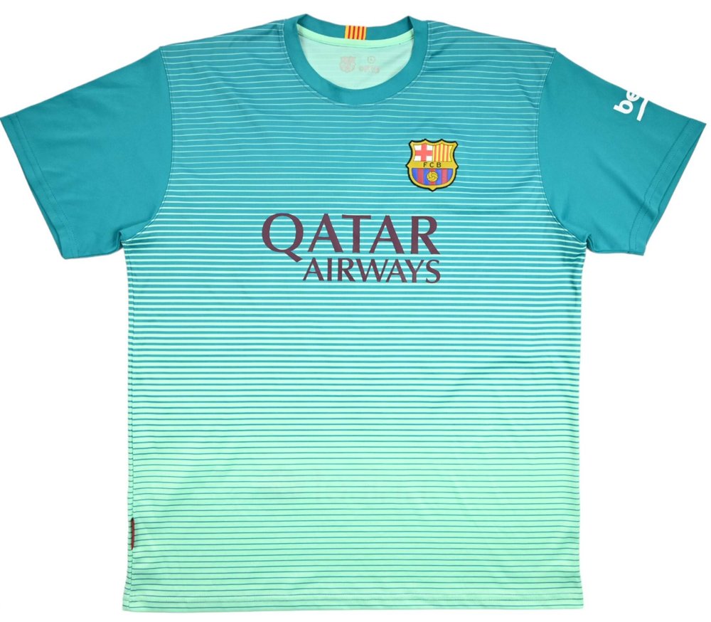 2016-17 FC BARCELONA *SUAREZ* SHIRT L