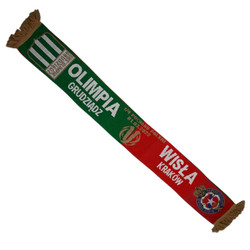 OLIMPIA GRUDZIADZ / WISLA KRAKOW 1/4 PUCHARU POLSKI SCARF