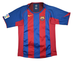 2004-05 FC BARCELONA SHIRT XL. BOYS