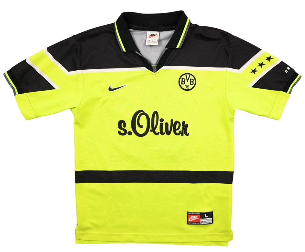1997-98 BORUSSIA DORTMUND *RICKEN* SHIRT L. BOYS