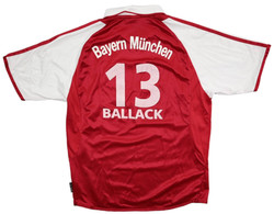 2004-05 BAYERN MUNCHEN *BALLACK* SHIRT XL. BOYS