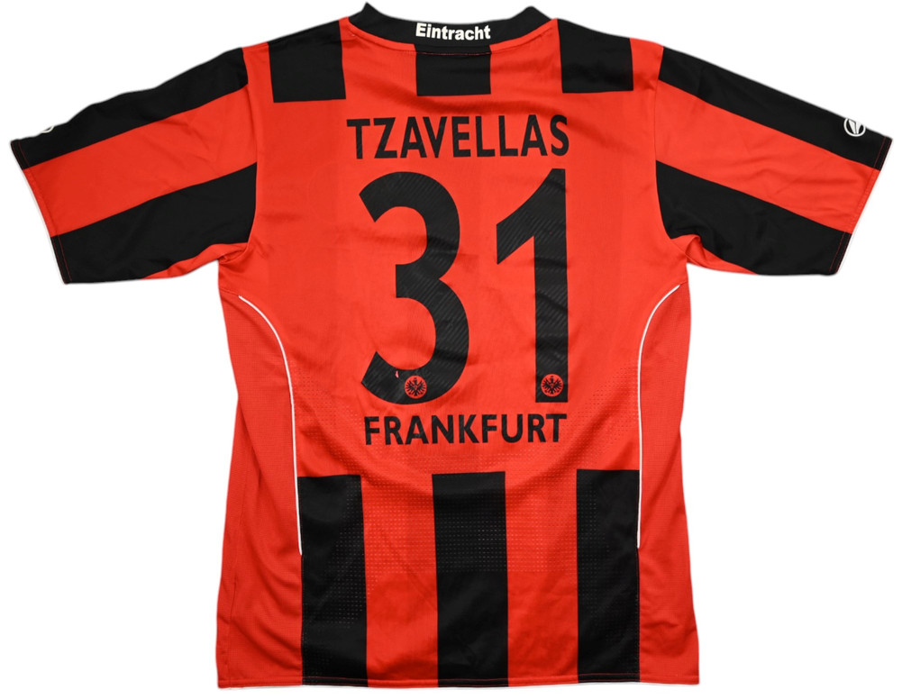 2010-12 EINTRACHT FRANKFURT *TZAVELLAS* SHIRT M