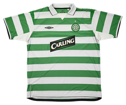 2004-05 CELTIC GLASGOW SHIRT XL