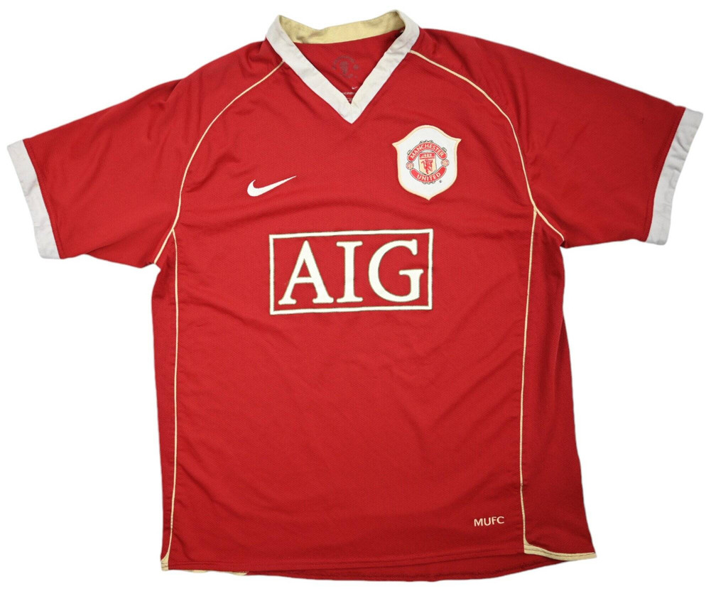 2006-07 MANCHESTER UNITED SHIRT L