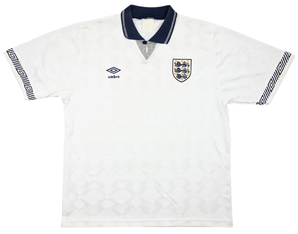 1990-92 ENGLAND SHIRT XL