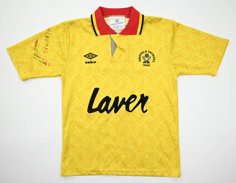 1991-93 SHEFFIELD UNITED KOSZULKA M. BOYS