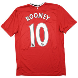 2011-12 MANCHESTER UNITED *ROONEY* SHIRT L