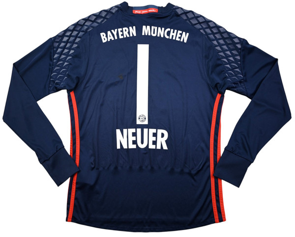 2016-17 BAYERN MUNCHEN *NEUER* GK LONGSLEEVE KOSZULKA L. BOYS