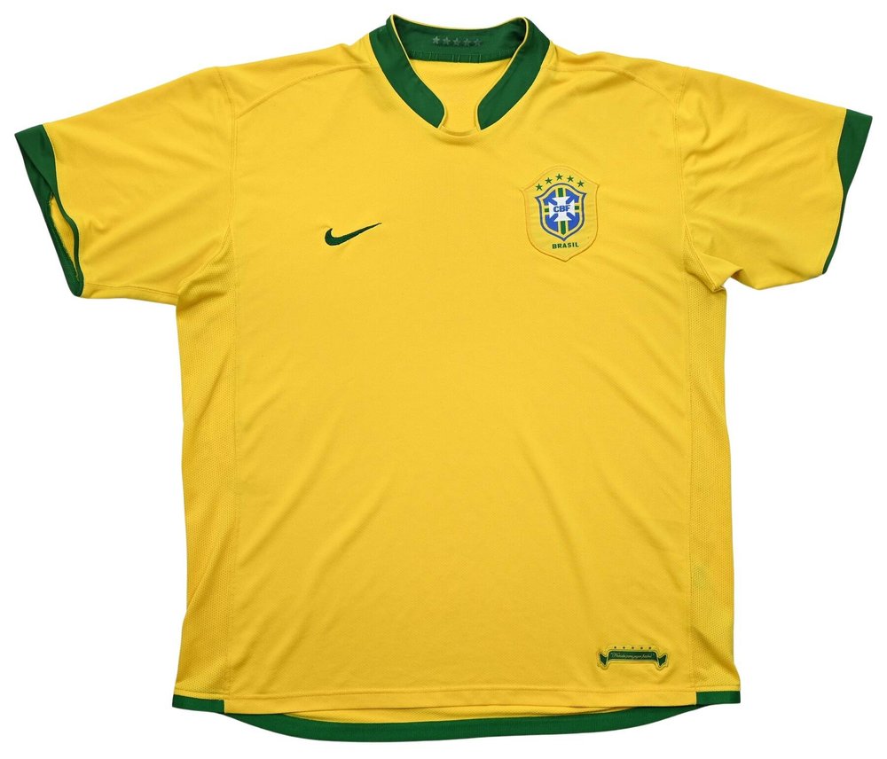 2006-08 BRAZIL SHIRT XL