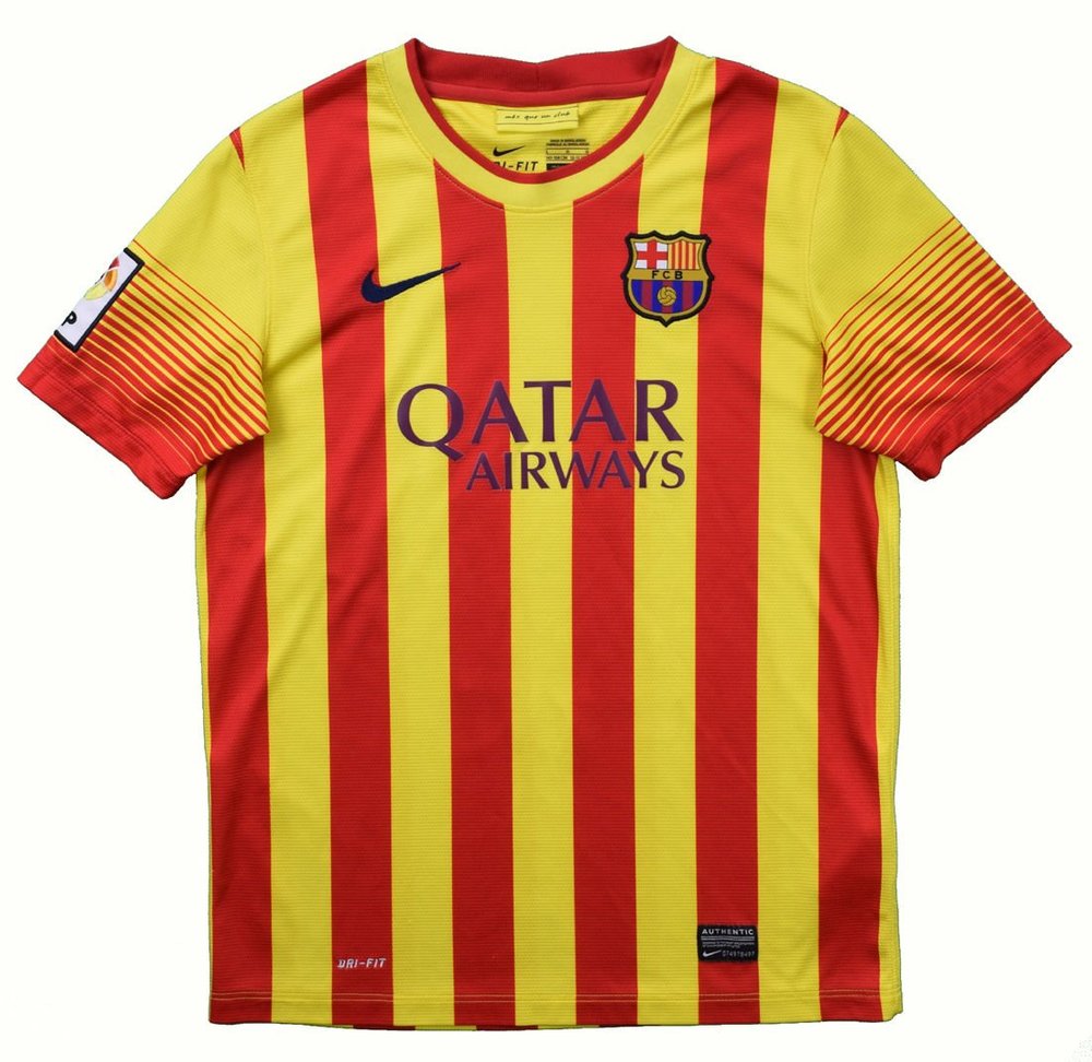 2013-14 FC BARCELONA SHIRT L. BOYS 147-158 CM