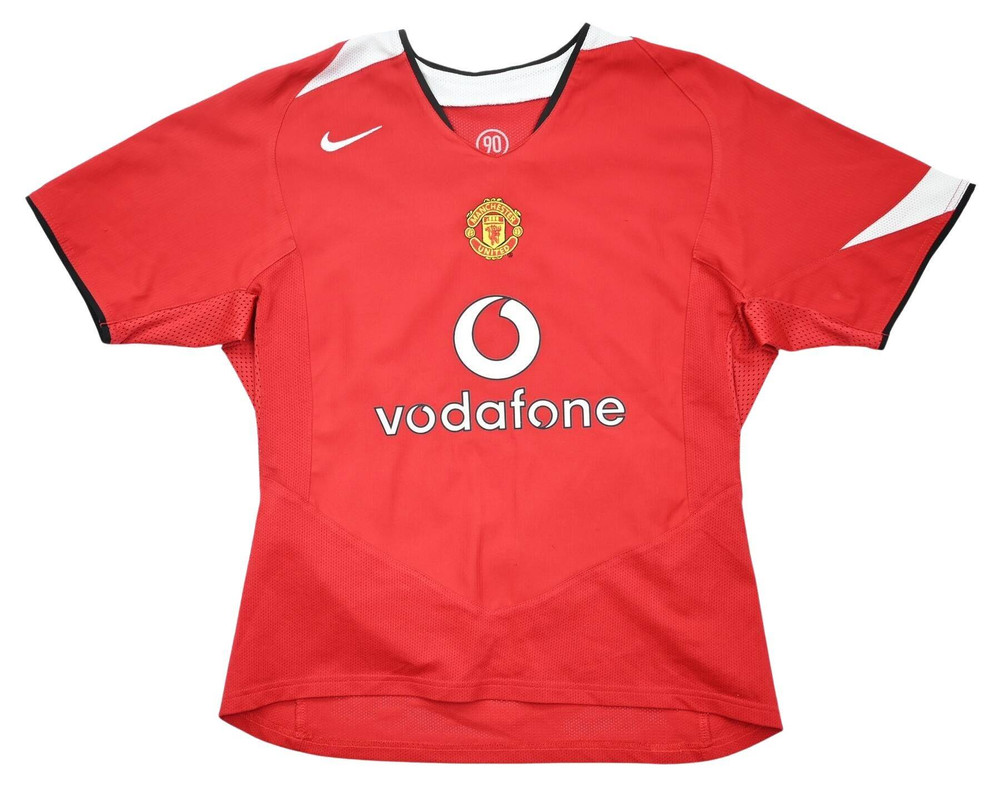 2004-06 MANCHESTER UNITED SHIRT WOMENS M
