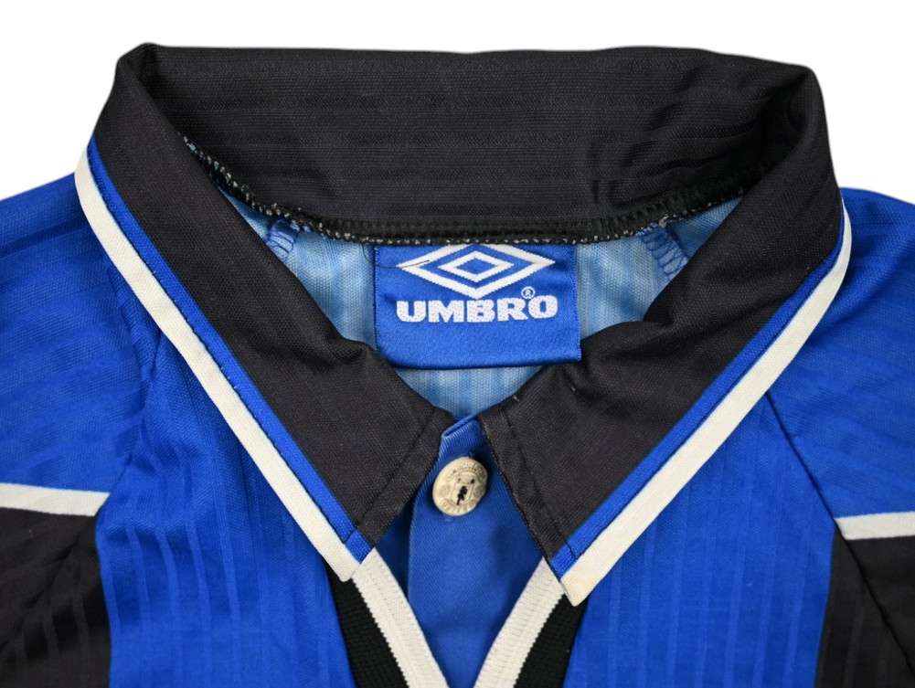 1996-98 MANCHESTER UNITED *SOLSKJAER* KOSZULKA BOYS 140CM