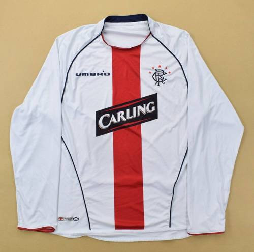 2005-06 GLASGOW RANGERS SHIRT LONGSLEEVE S