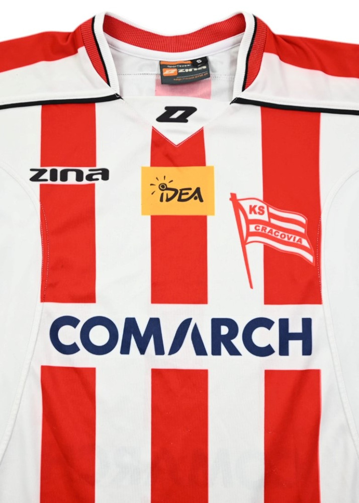 2005-06 CRACOVIA MATCH ISSUE SHIRT S