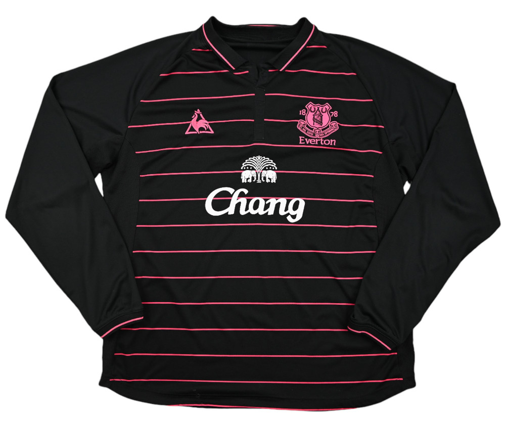 2009-10 EVERTON LONGSLEEVE SHIRT XXL