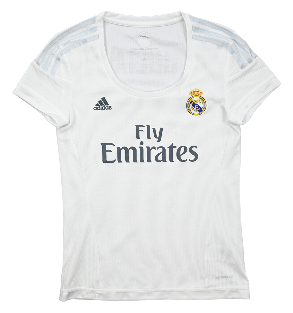 2015-16 REAL MADRID WOMENS SHIRT M