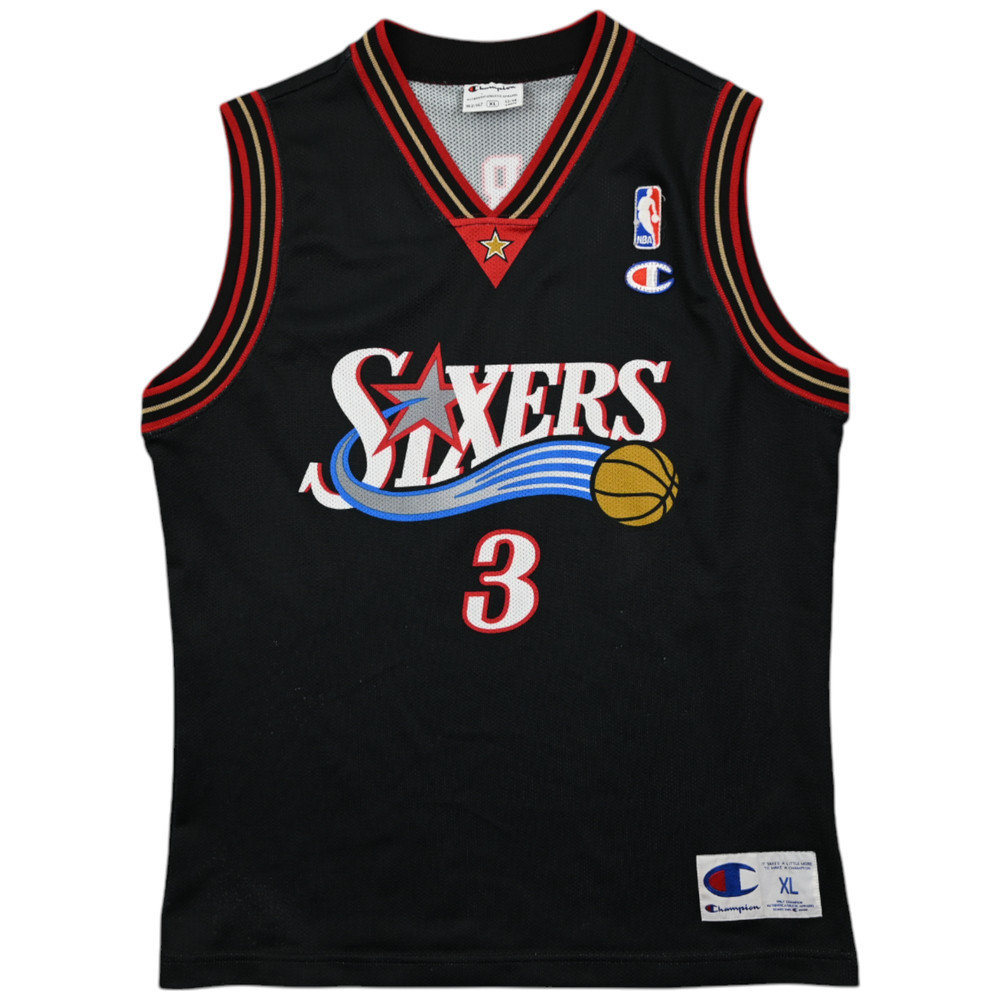 PHILADELPHIA SIXERS *IVERSON* NBA KOSZULKA XL. BOYS
