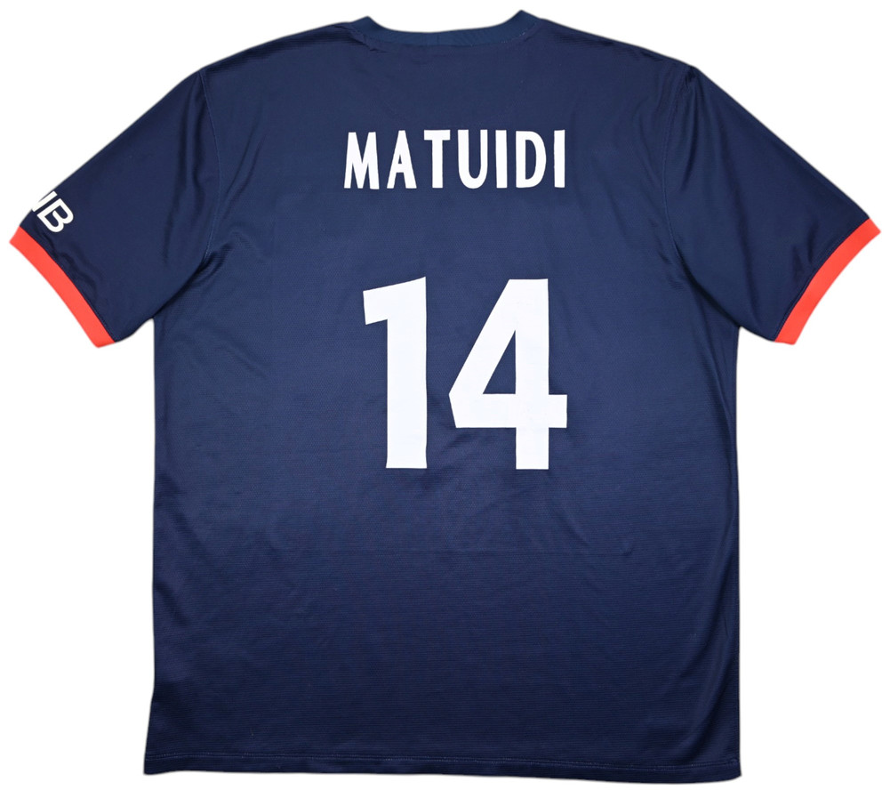 2013-14 PARIS SAINT-GERMAIN *MATUIDI* SHIRT XL