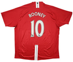 2007-09 MANCHESTER UNITED *ROONEY* XL