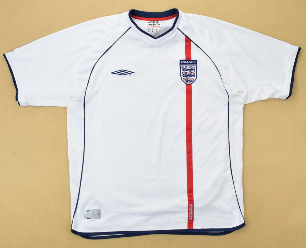 2001-03 ENGLAND KOSZULKA XL
