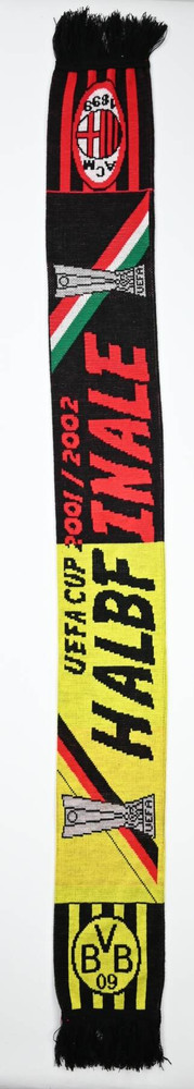 AC MILAN/ BORUSSIA DORTMUND UEFA CUP 2001/2002 SCRAF