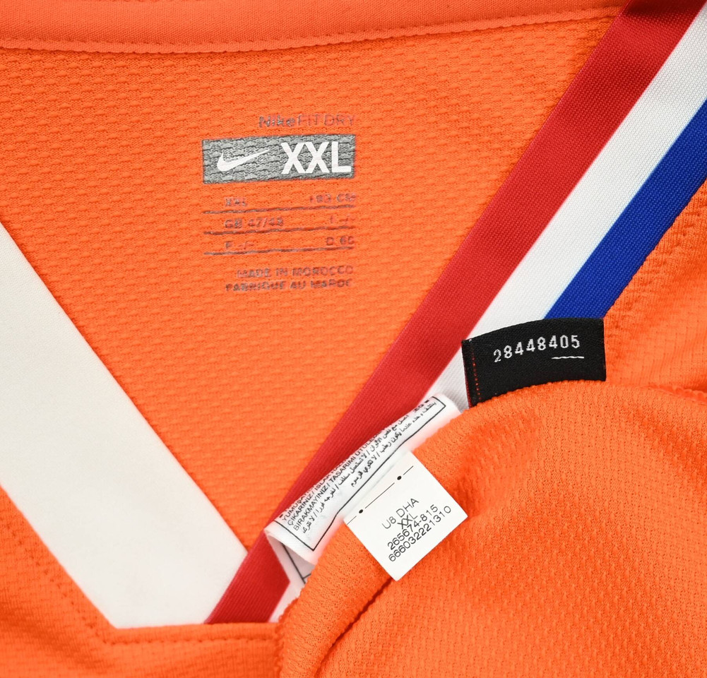 2008-10 NETHERLANDS KOSZULKA XXL