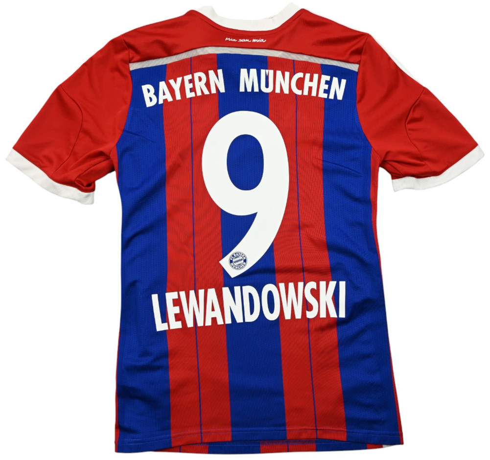 2014-15 BAYERN MUNCHEN *LEWANDOWSKI* SHIRT XL. BOYS