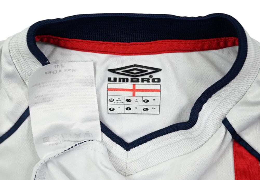 2001-03 ENGLAND *BECKHAM* KOSZULKA M