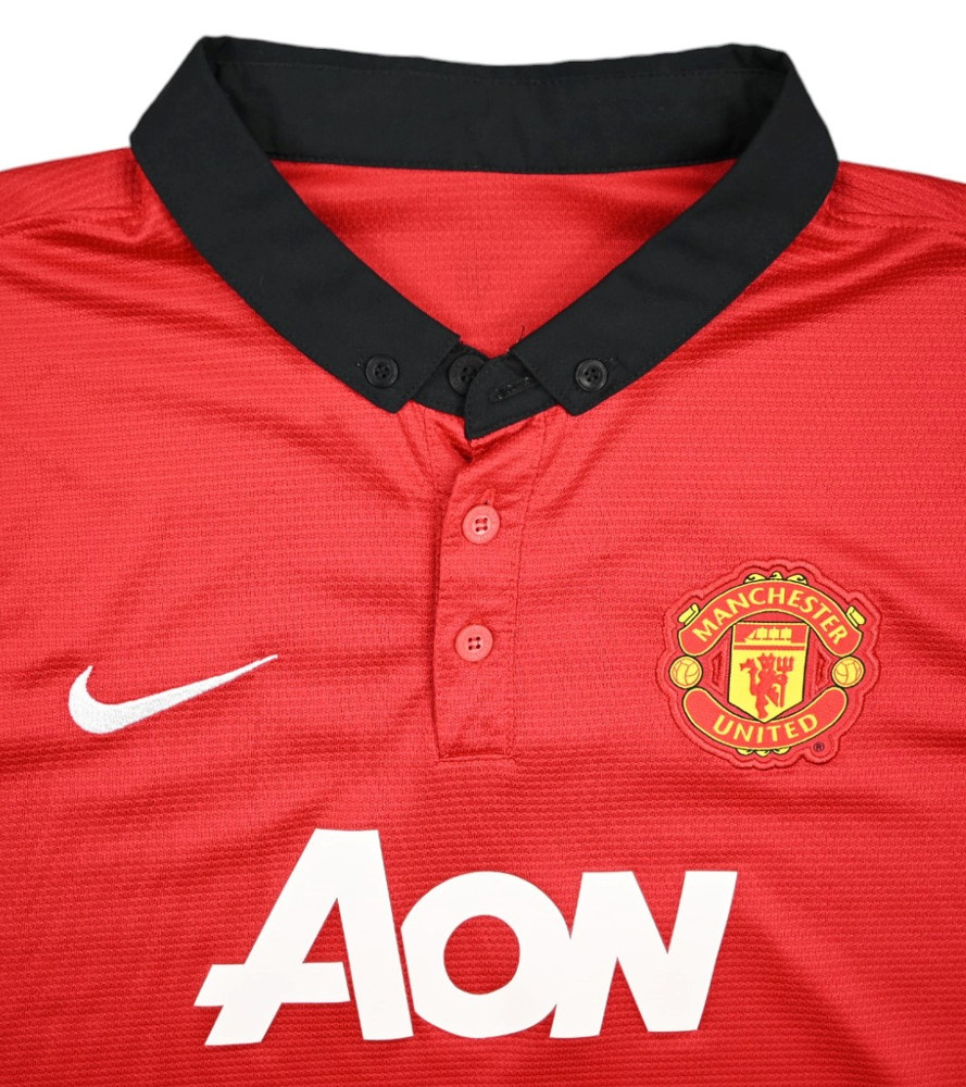2013-14 MANCHESTER UNITED SHIRT XL. BOYS