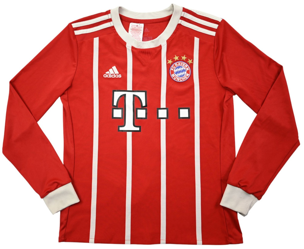 2017-18 BAYERN MUNCHEN *JAMES* LONGSLEEVE SHIRT M. BOYS