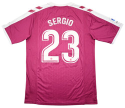 2017-18 REAL VALLADOLID *SERGIO* KOSZULKA XL