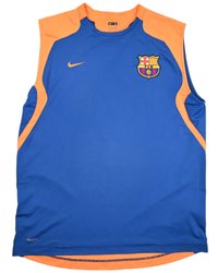 2008-10 FC BARCELONA NO-SLEEVE SHIRT L