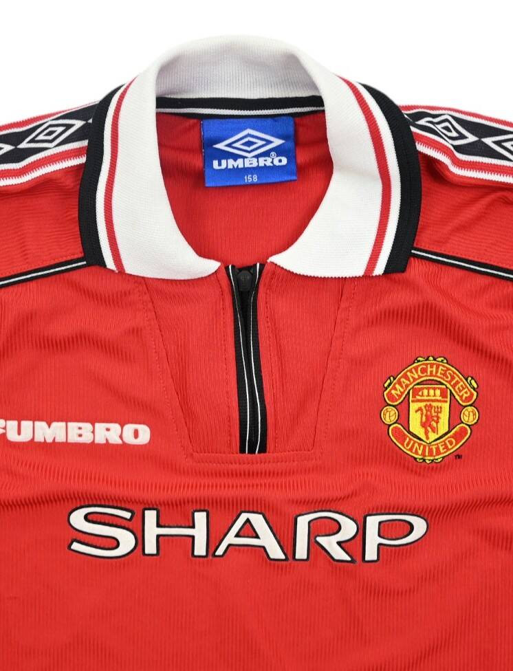 1998-00 MANCHESTER UNITED KOSZULKA L. BOYS