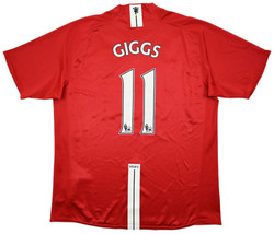 2007-09 MANCHESTER UNITED *GIGGS* KOSZULKA L