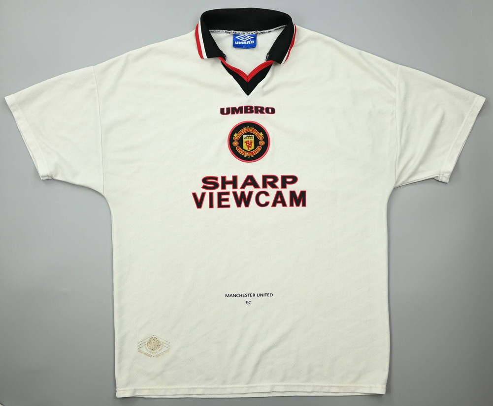 1996-97 MANCHESTER UNITED *CANTONA* SHIRT XL