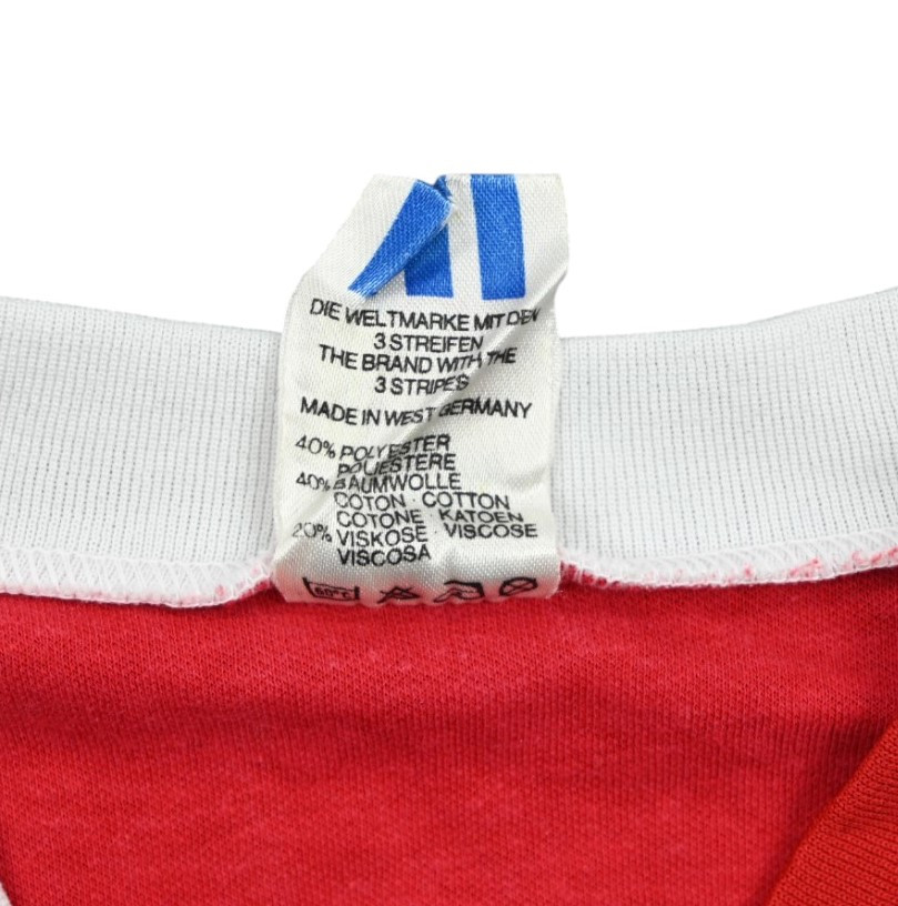 ADIDAS VINTAGE MADE IN WEST GERMANY LONGSLEEVE KOSZULKA S