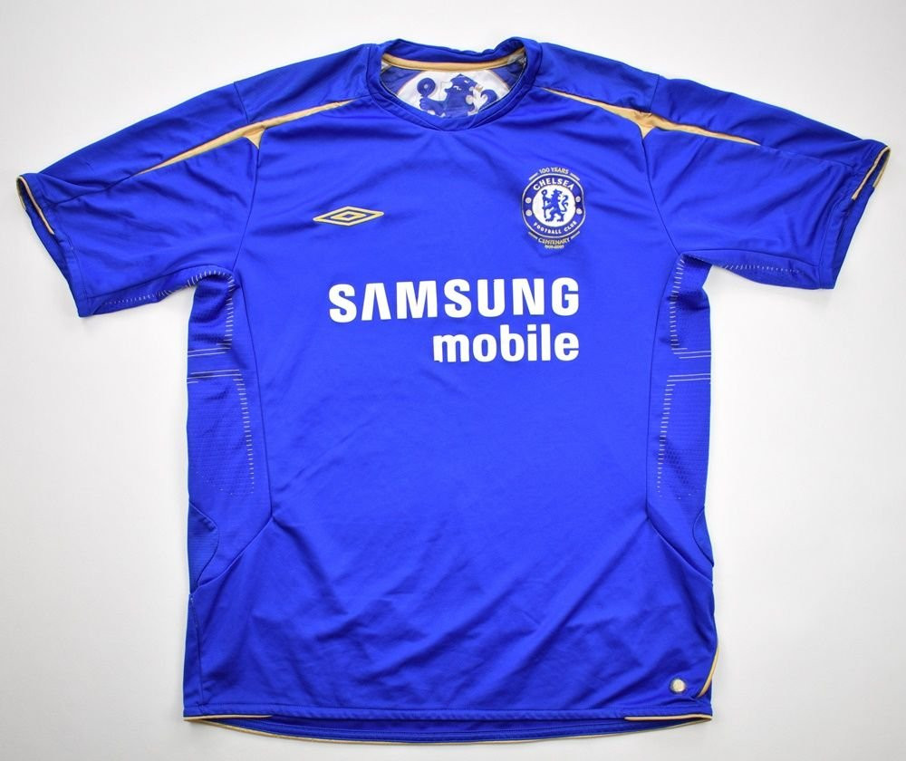 2005-06 CHELSEA LONDON SHIRT XL