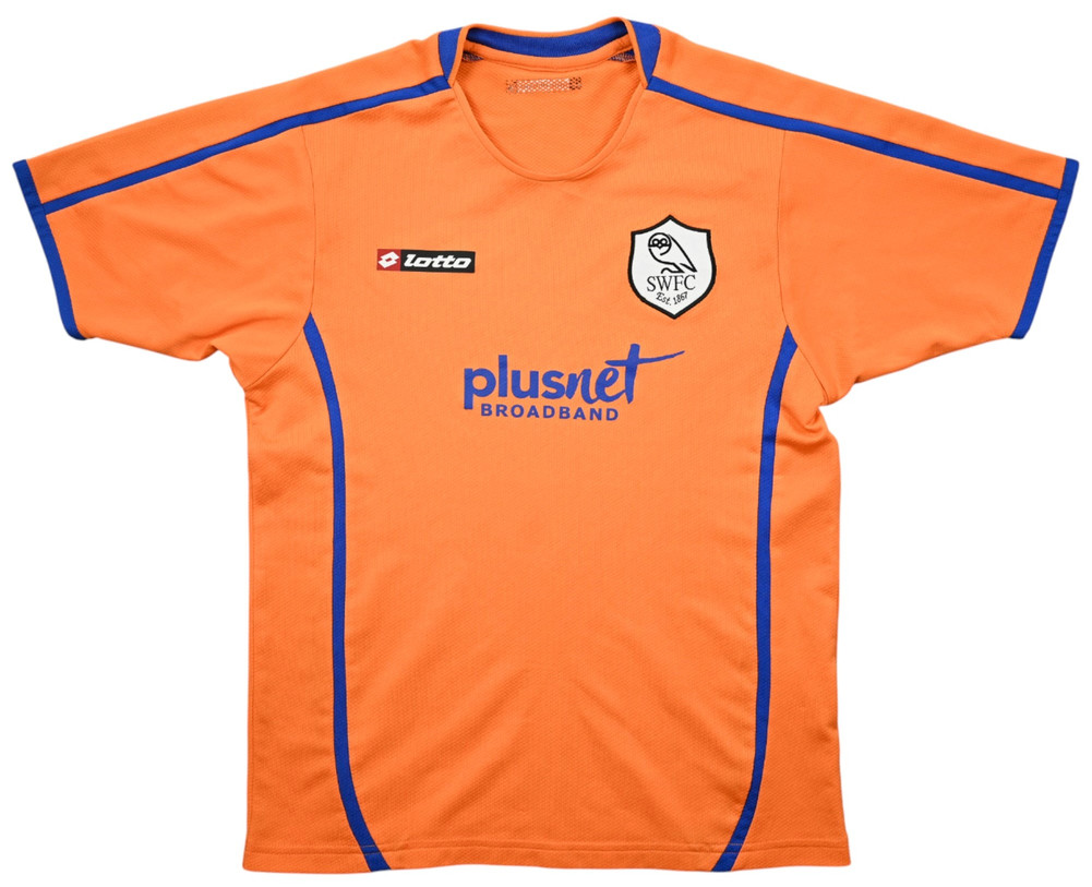2007-08 SHEFFIELD WEDNESDAY SHIRT L. BOYS