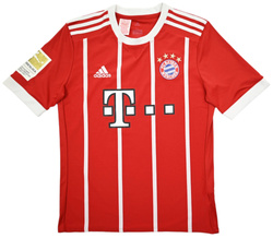 2017-18 BAYERN MUNCHEN *JAMES* SHIRT XL. BOYS