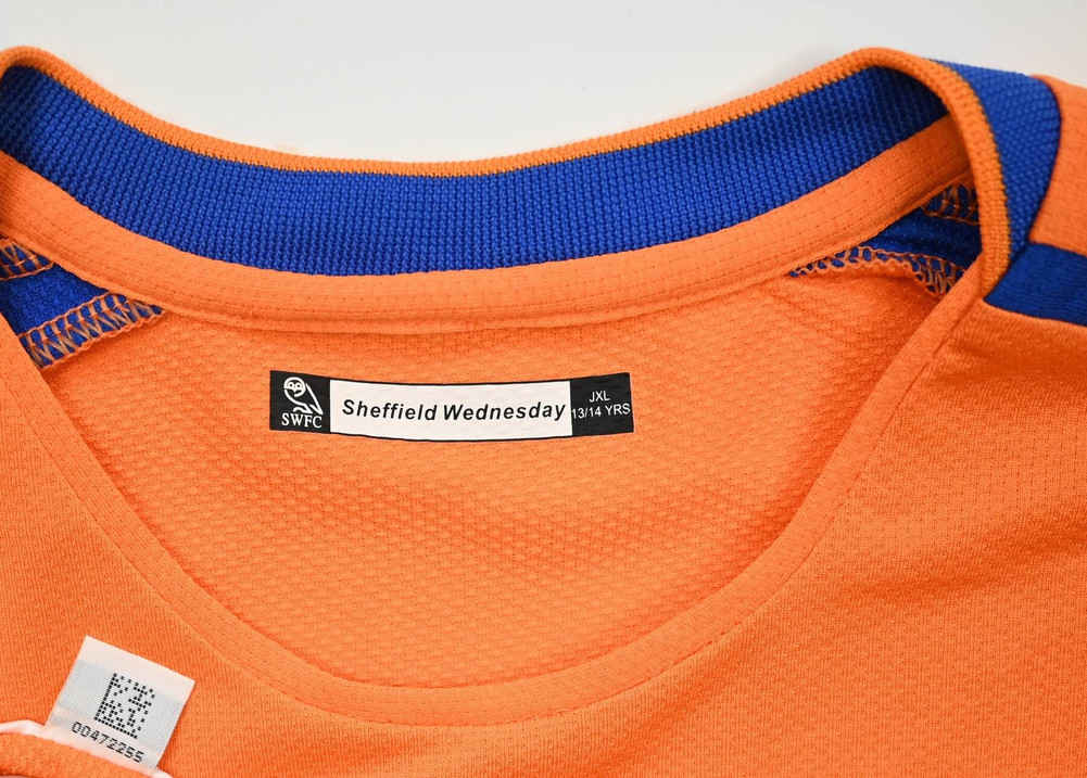 2007-08 SHEFFIELD WEDNESDAY SHIRT XL. BOYS