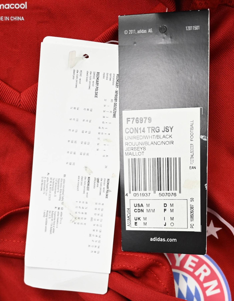 2014-15 BAYERN MUNCHEN SHIRT M