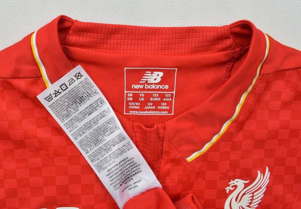 2015-16 LIVERPOOL KOSZULKA S. BOYS